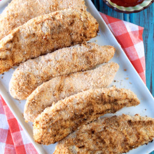 Coconut Chicken Tenders | Plaid and Paleo