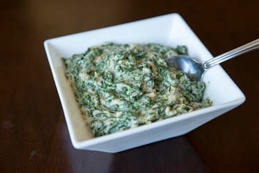 Authentic Creamed Spinach | Plaid and Paleo