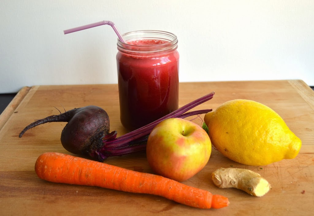 Red Roots Detox Juice | Plaid and Paleo