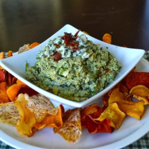 Primal Bacon Blue Cheese Spin Dip | Plaid and Paleo