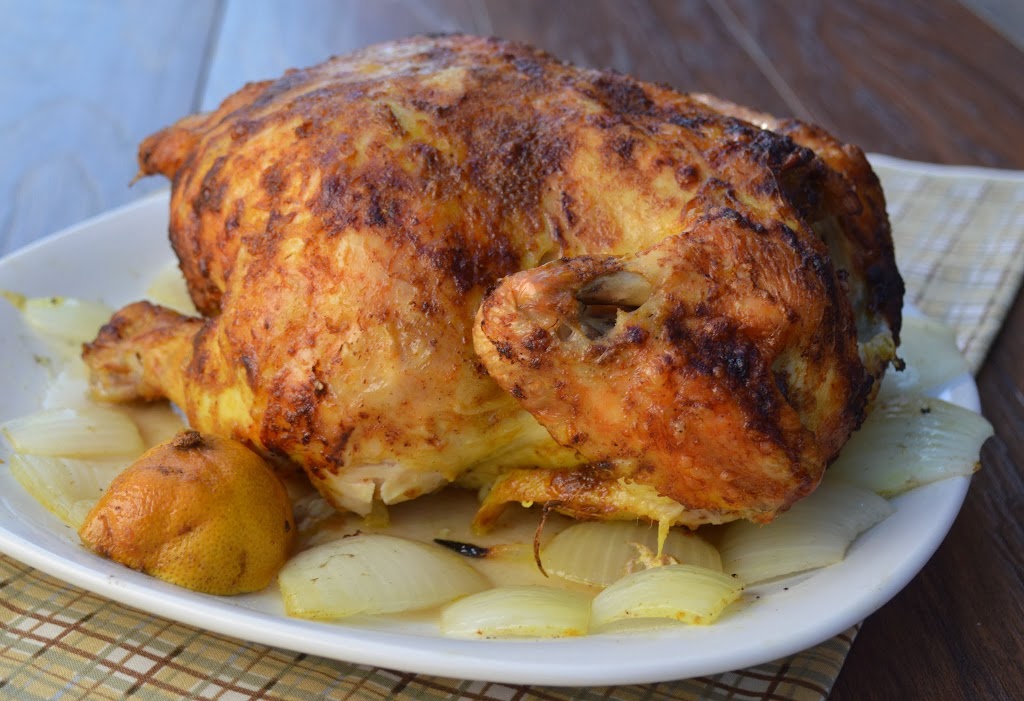 Indian Spiced Roasted Chicken | Plaid and Paleo