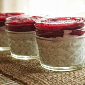 Cranberry Chia Cups | Plaid and Paleo
