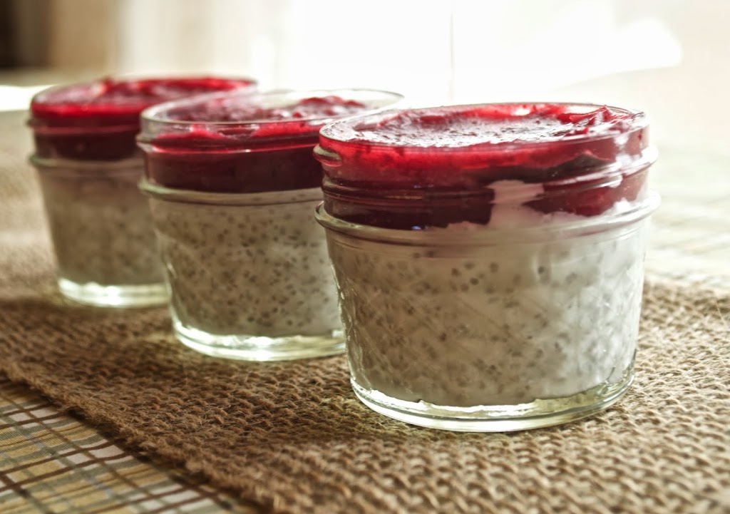 Cranberry Chia Cups | Plaid and Paleo