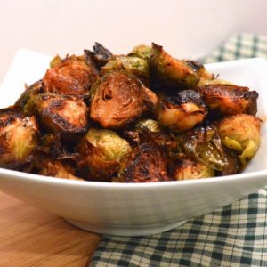 Umami Brussels Sprouts | Plaid and Paleo