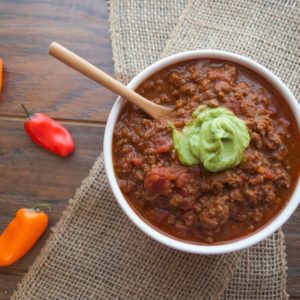 Sweet Pepper Chili | Plaid and Paleo