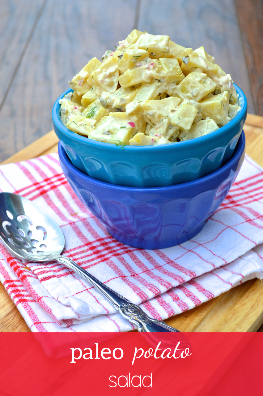 Paleo Potato Salad | Plaid & Paleo