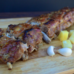 Spicy Pineapple Ribs | Plaid and Paleo