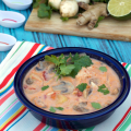 Crockpot Tom Kha Yum Soup | Plaid and Paleo