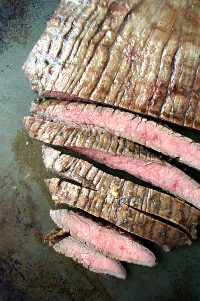 Flavorful Flank Steak from Paleo for One | Plaid and Paleo