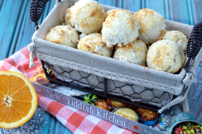 Paleo Creamsicle Macaroons from The New Yiddish Kitchen 