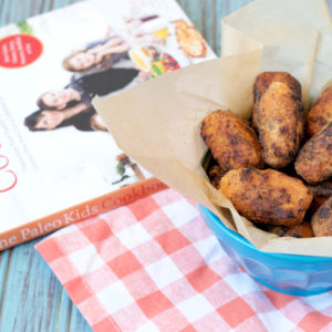 Paleo Sweet Potato Bacon Tots from The Paleo Kids Cookbook | Plaid and Paleo