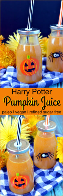 Paleo Pumpkin Juice from Harry Potter | Plaid and Paleo