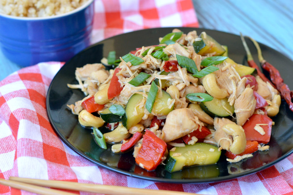 Paleo Instant Pot Kung Pao Chicken | Plaid and Paleo