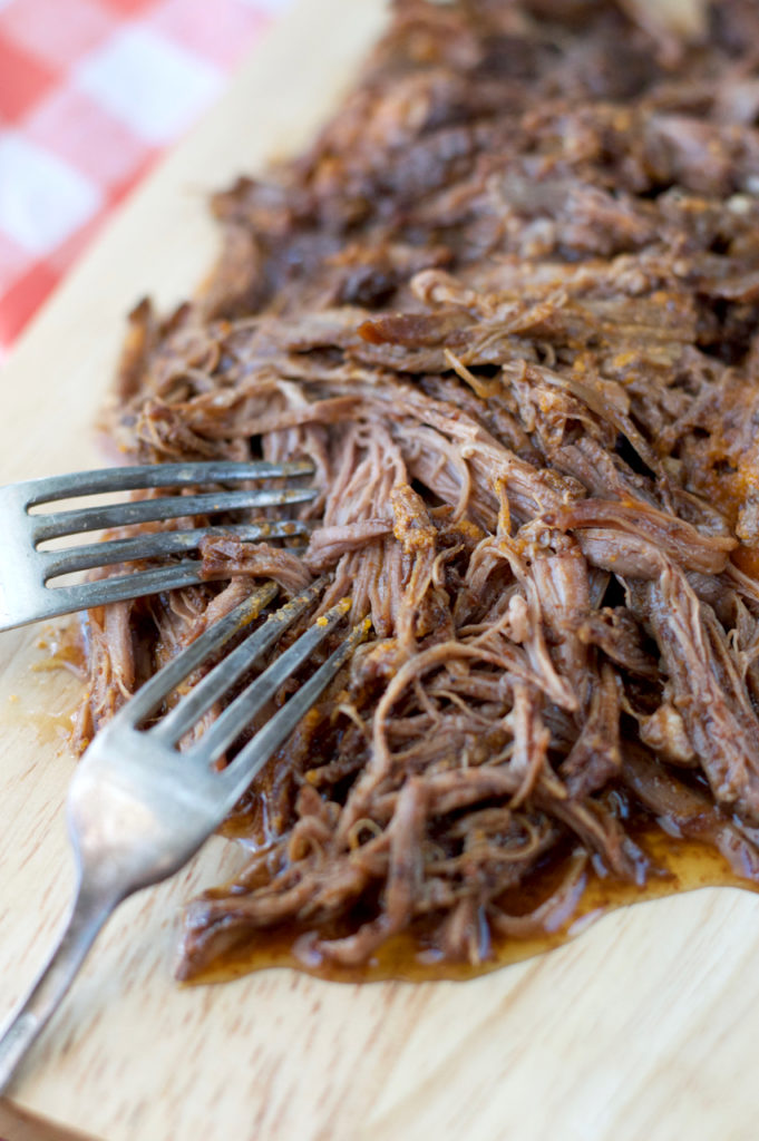 Slow Cooker Sweet & Spicy Beef | Plaid and Paleo