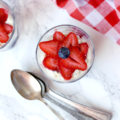 Red, White and Blue Paleo Parfait | Plaid and Paleo