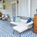 Modern Moroccan Patio Decor | Transform your backyard with this contemporary patio design